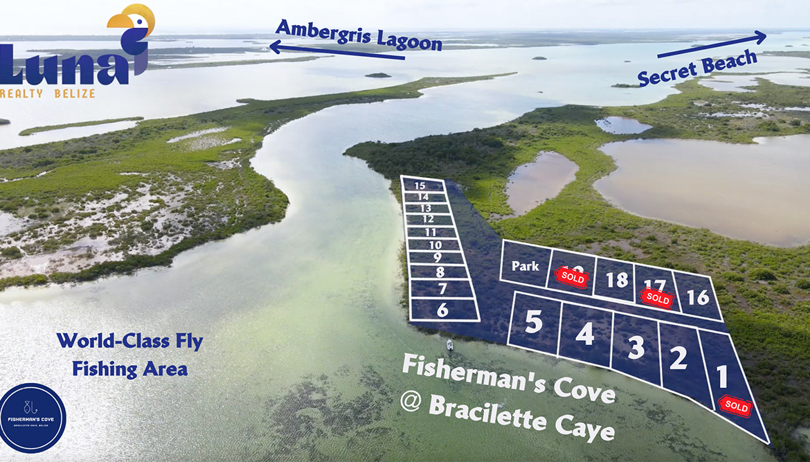 Ideal For Buy-And-Hold – Waterfront Lots At Fisherman’s Cove At Bracilette Caye