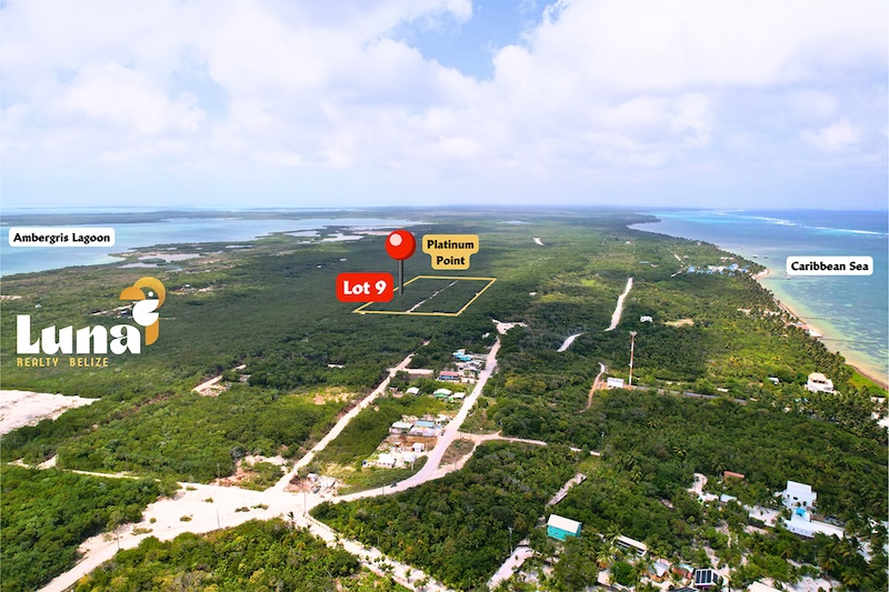 Lot 9 - Platinum Point Subdivision - Aerial