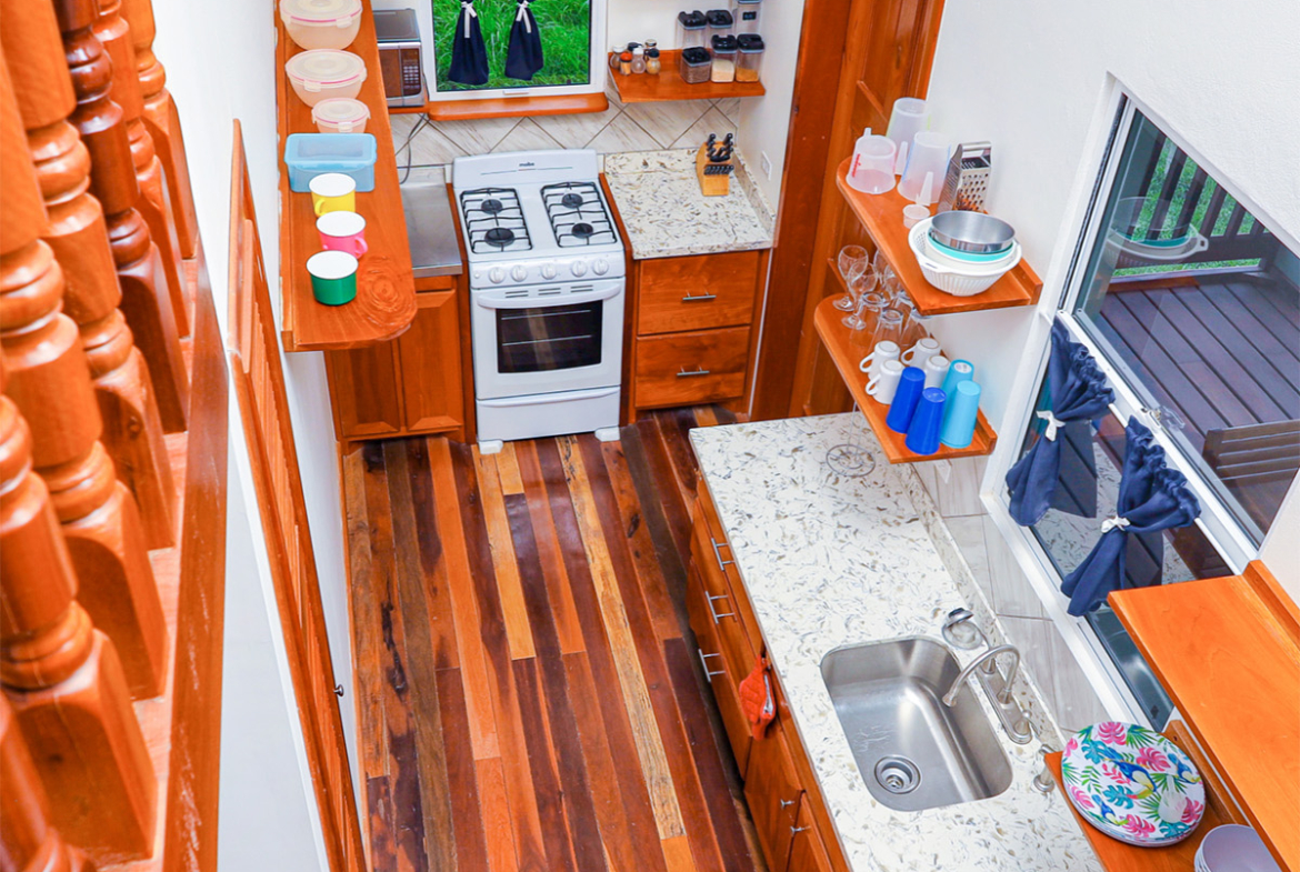 Casa Tamalio - Kitchen from above