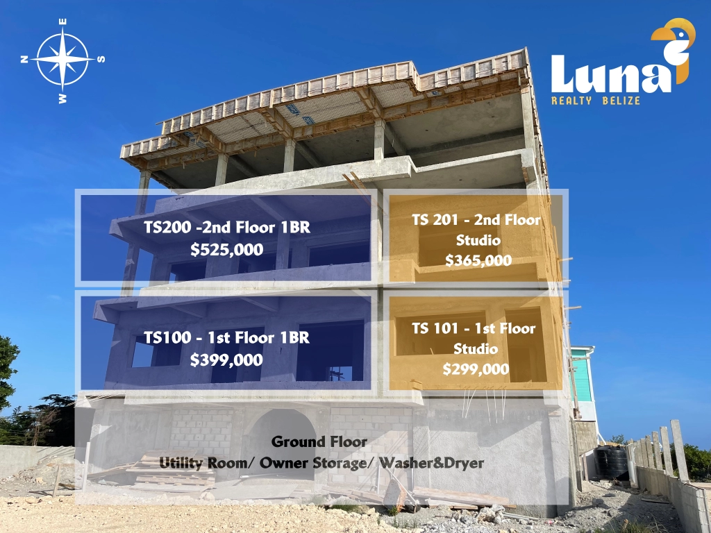 floor plan at turquoise seas