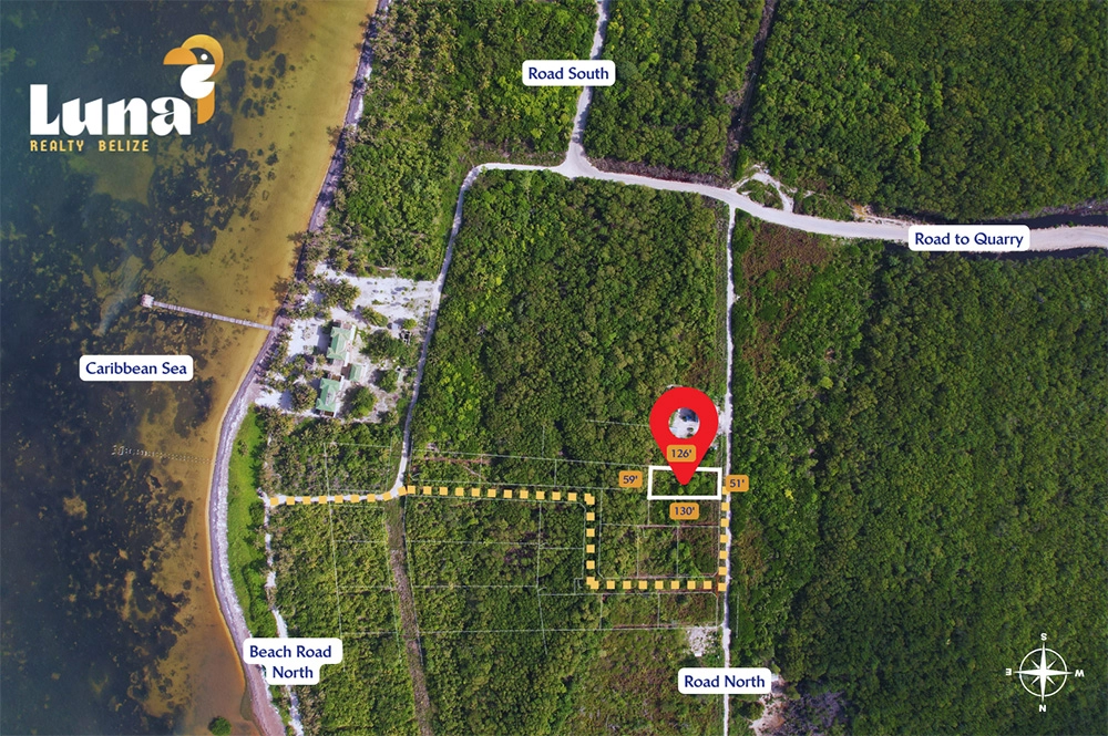 Habaneros Lot with 70% Financing - Only 850 Feet from the Caribbean Sea! - Lot #5