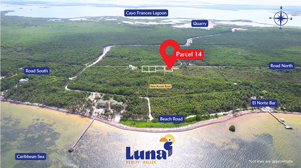 Land for Sale 70% Financing available in Ambergris Caye